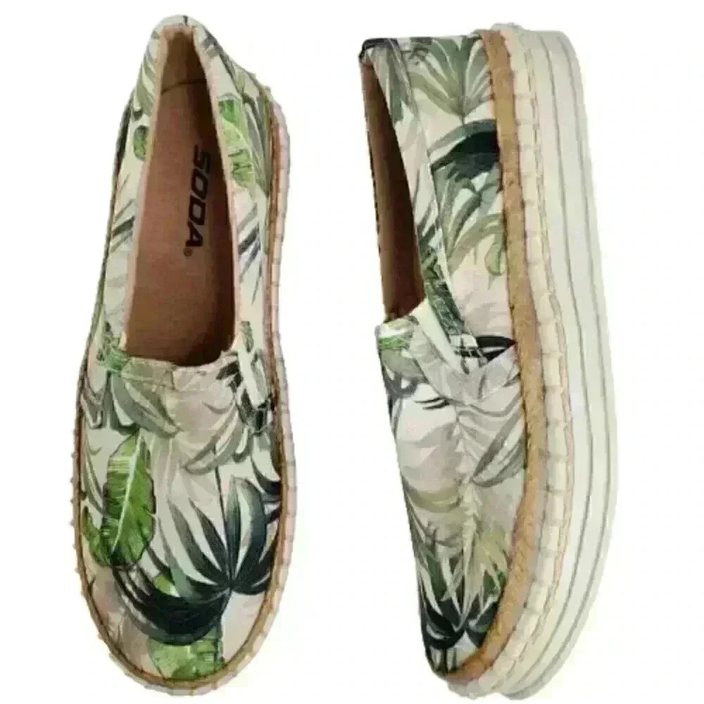 Soda Phenix Women's Espadrilles Slip-On Loafer - Picture 4 of 6